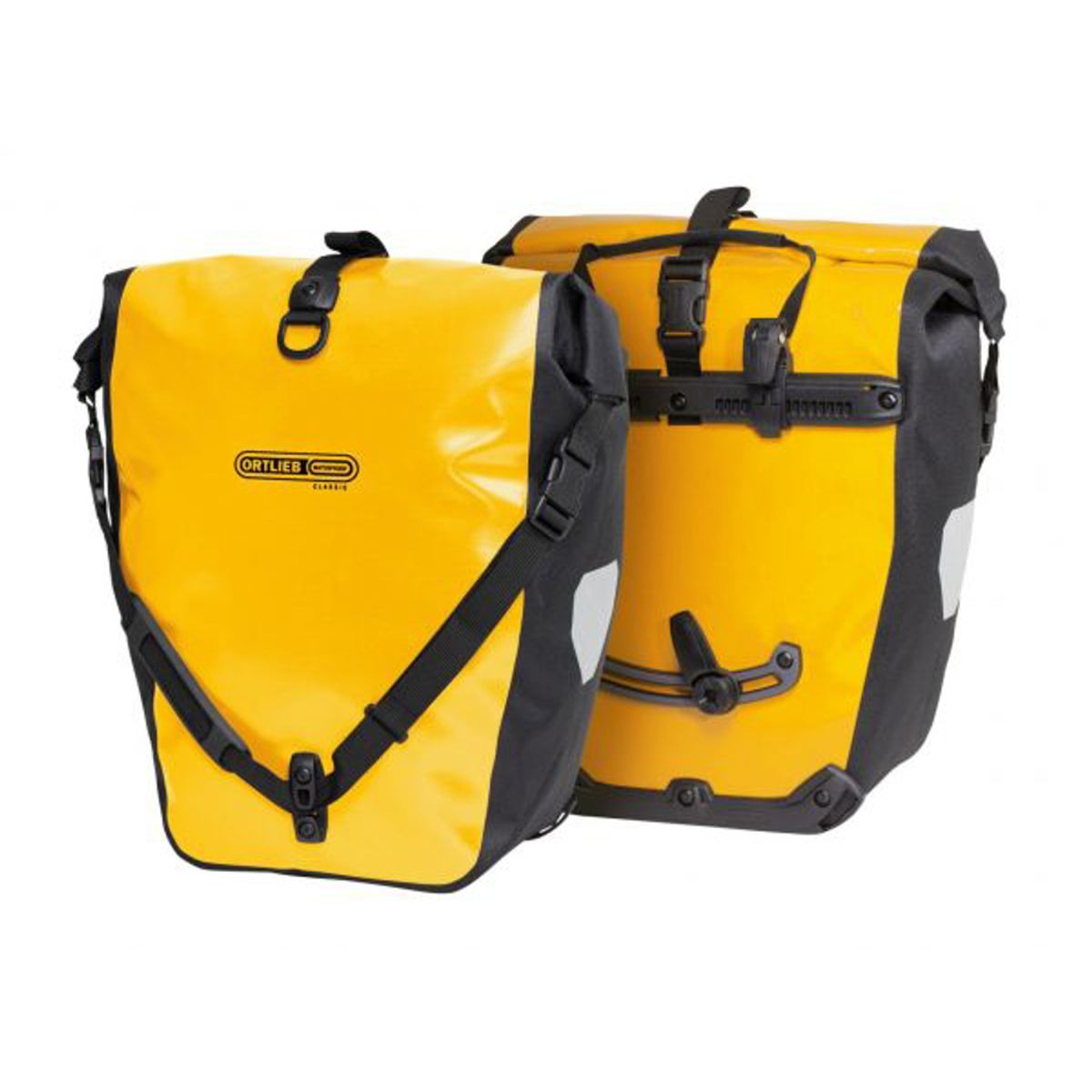 Ortlieb Back-Roller Classic - Cykeltasker - SunYellow/Black - 2 x 20 liter