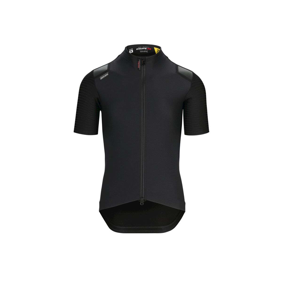 Assos EQUIPE RS Targa - Cykeltrøje - Korte ærmer - Sort - Str. M