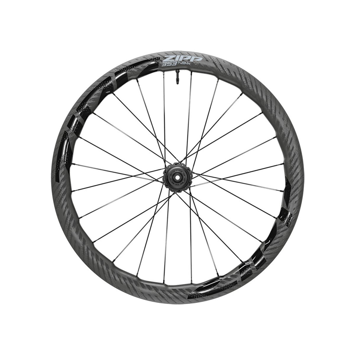 ZIPP - 353 NSW - Carbon Baghjul Til Disc - 700c - Tubeless - 45 mm Profil - SRAM XDR