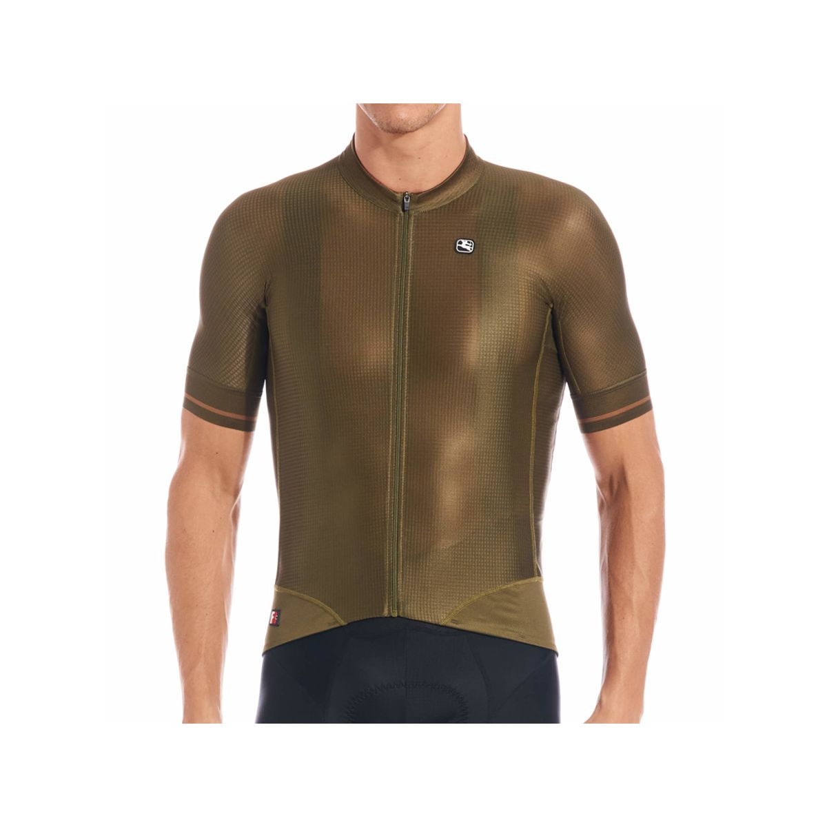 Giordana FRC PRO - Cykeltrøje - Korte ærmer - Olive - Str. XL