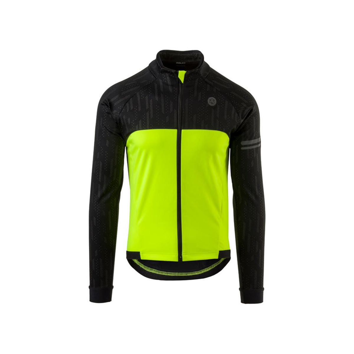 AGU Cykeljakke - Winter - Essential - HI-VIS - Sort/Gul - Str. S