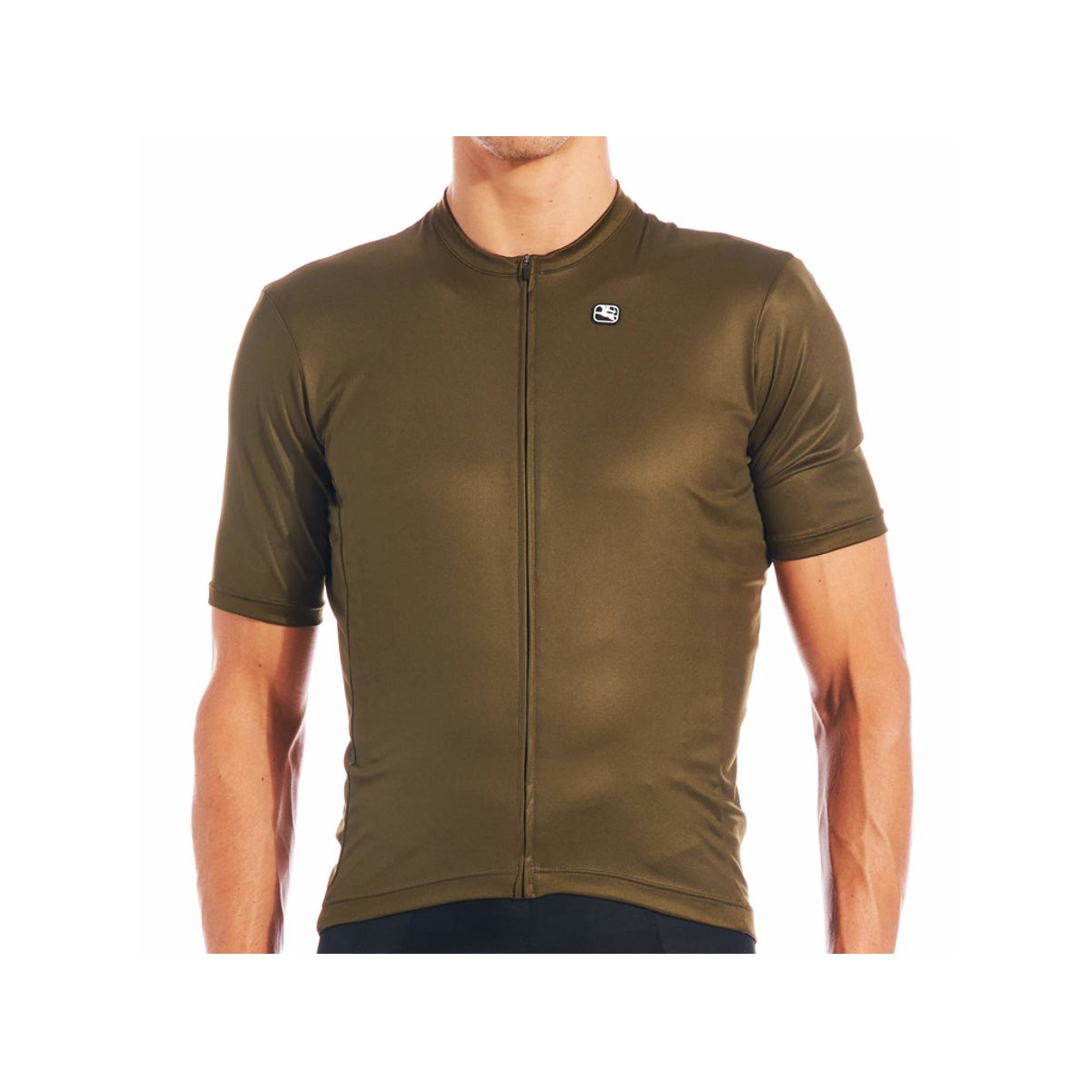 Giordana Fusion - Cykeltrøje - Korte ærmer - Olive - Str. M