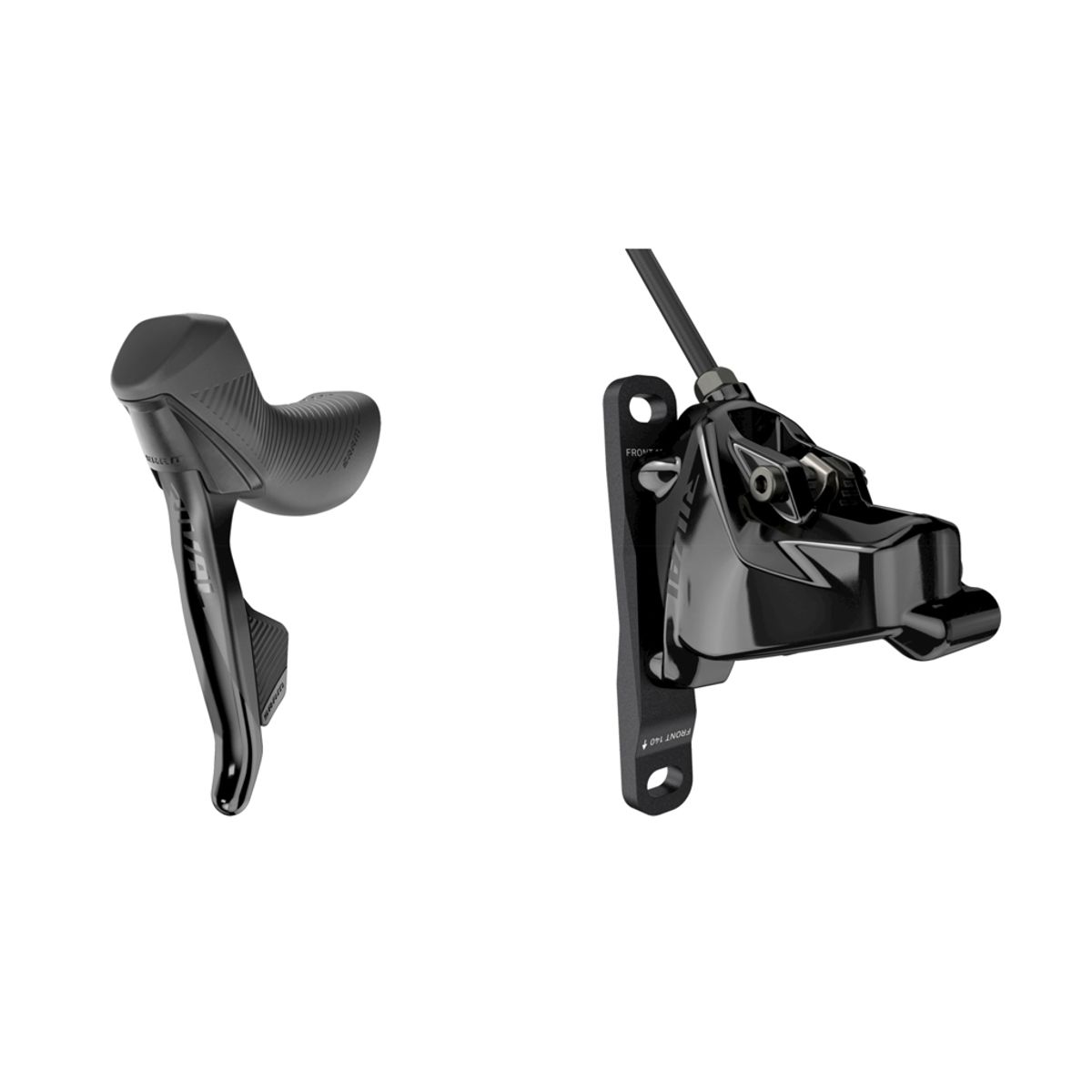 Sram Rival eTap - Skifte- og bremsegreb venstre - 12 gear - Med kaliber og olieslange