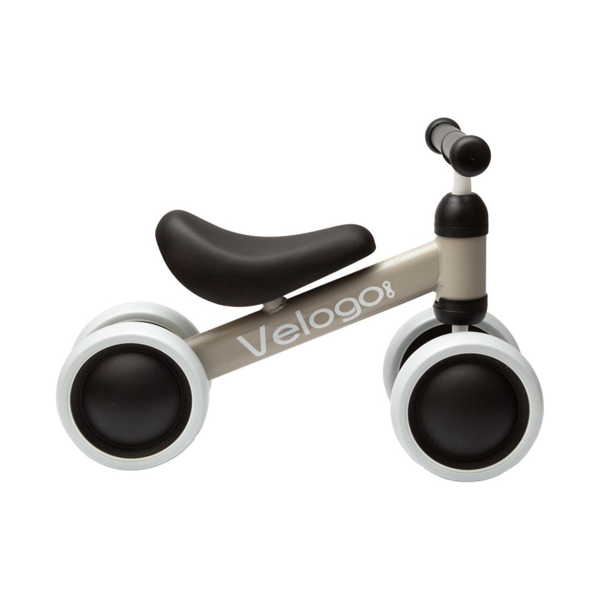 Velogo - Løbecykel fra 1 år - 4 hjul - Mat beige