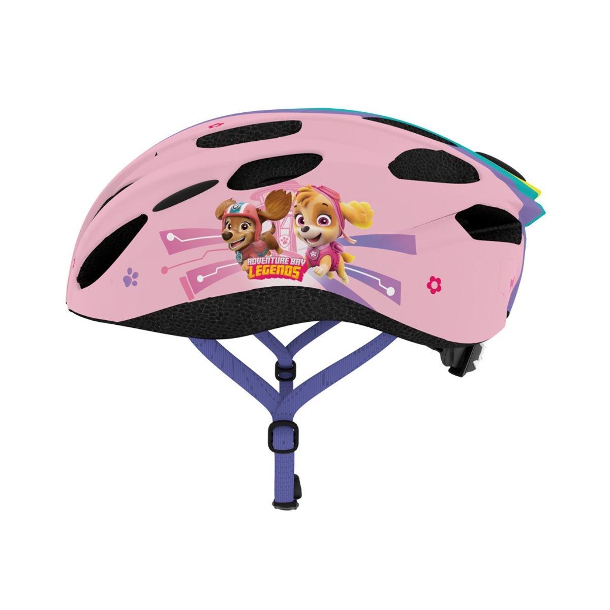 Seven - Paw Patrol - Cykelhjelm med In-mold - Pink - Str. 52-56 cm