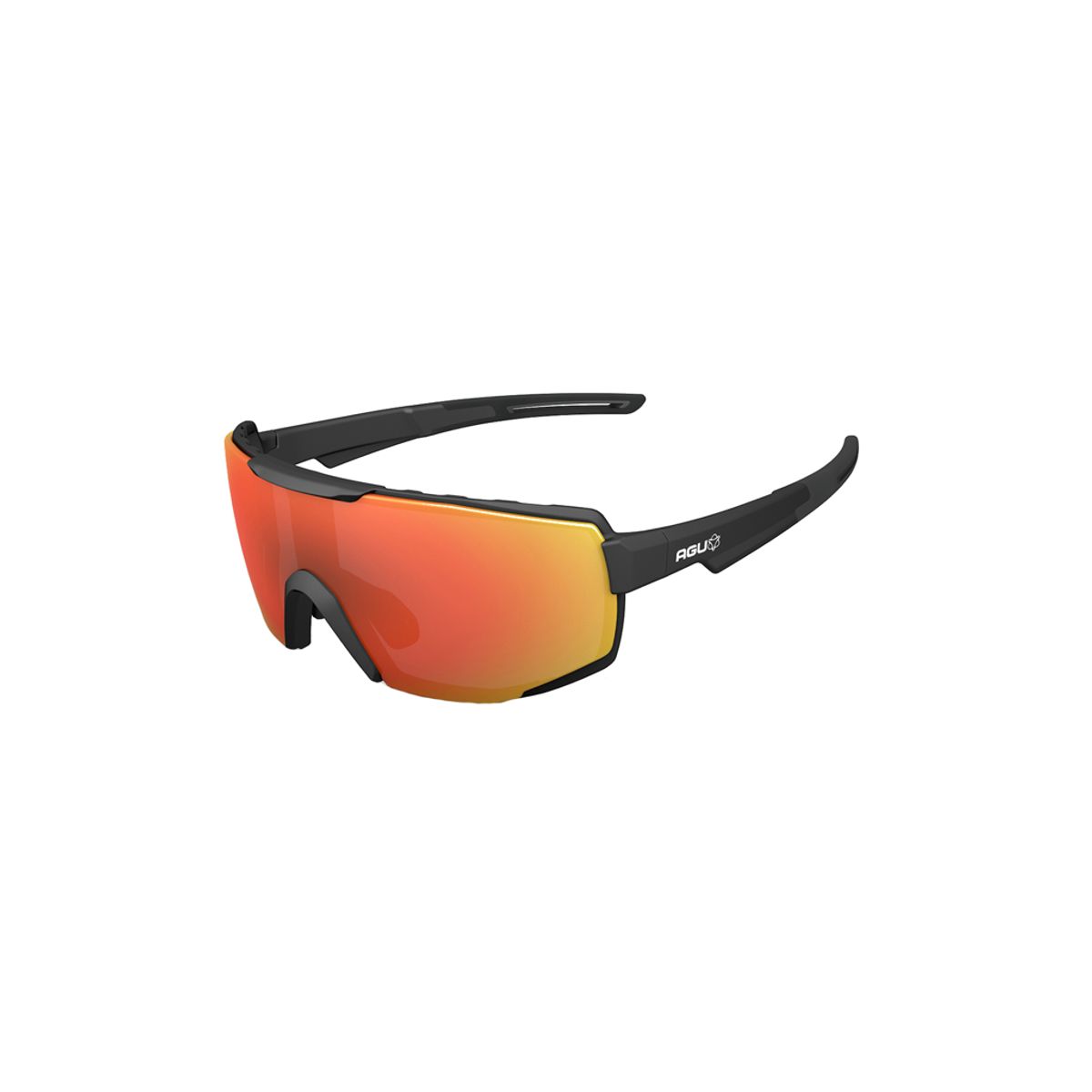 AGU Bold Convert - Cykelbrille - 3 Sæt Anti Fog Linser - Sort/Rainbow