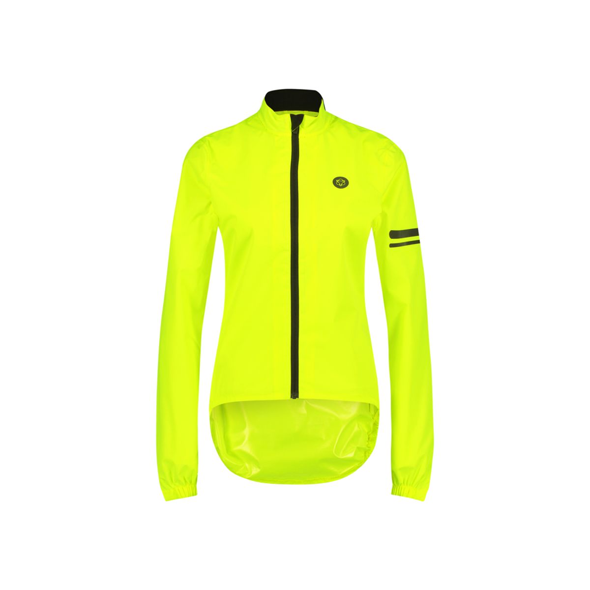 AGU Cykelregnjakke - Essential - Dame - Fluo Gul - Str. XL