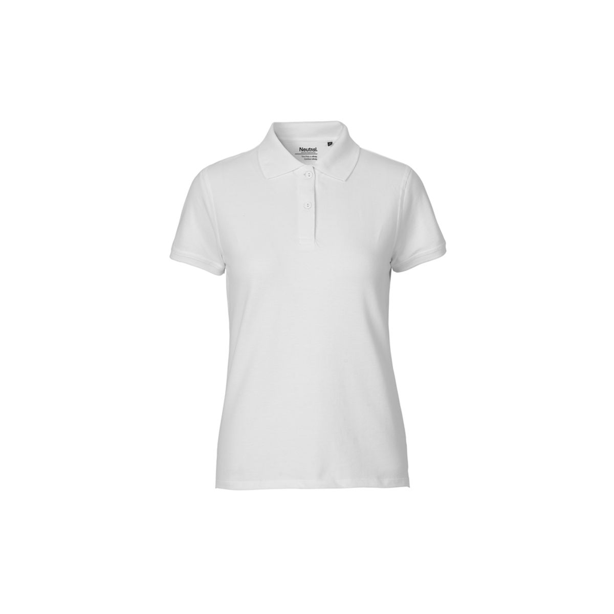 Dame Classic Polo Neutral O22980 str. L Hvid