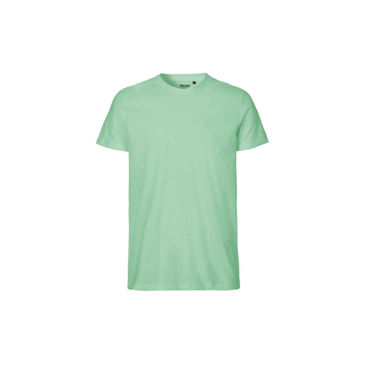 Herre Fit T-shirt Neutral O61001 str. XL Dusty Mint