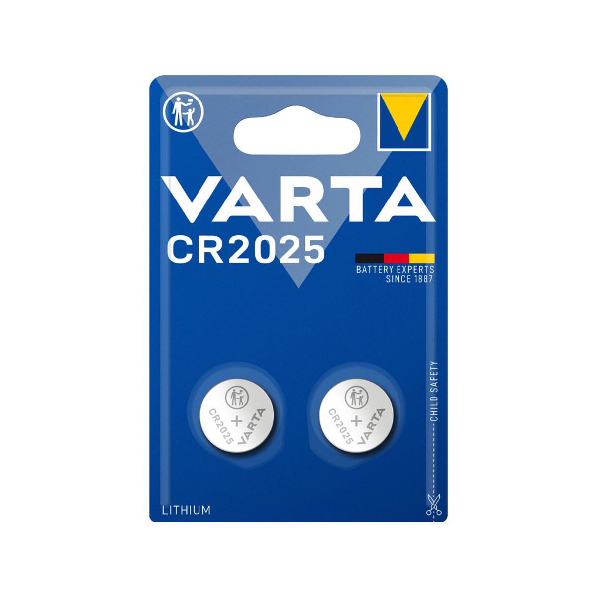 Batteri Varta Cr2025 2 stk