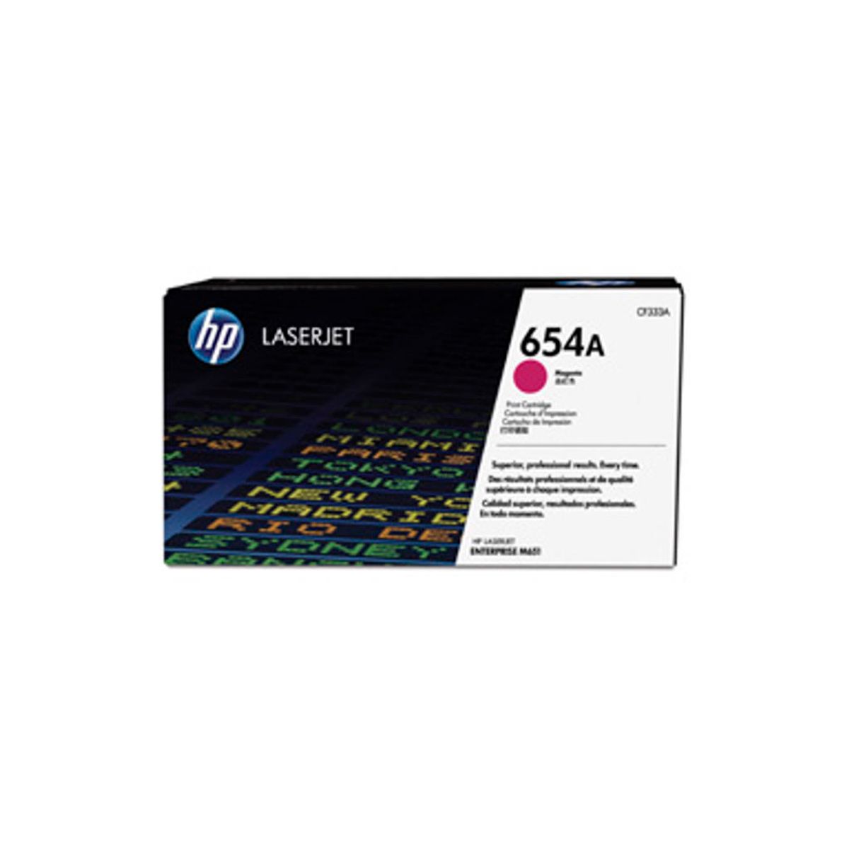 HP 654a Toner Cf333a Magenta