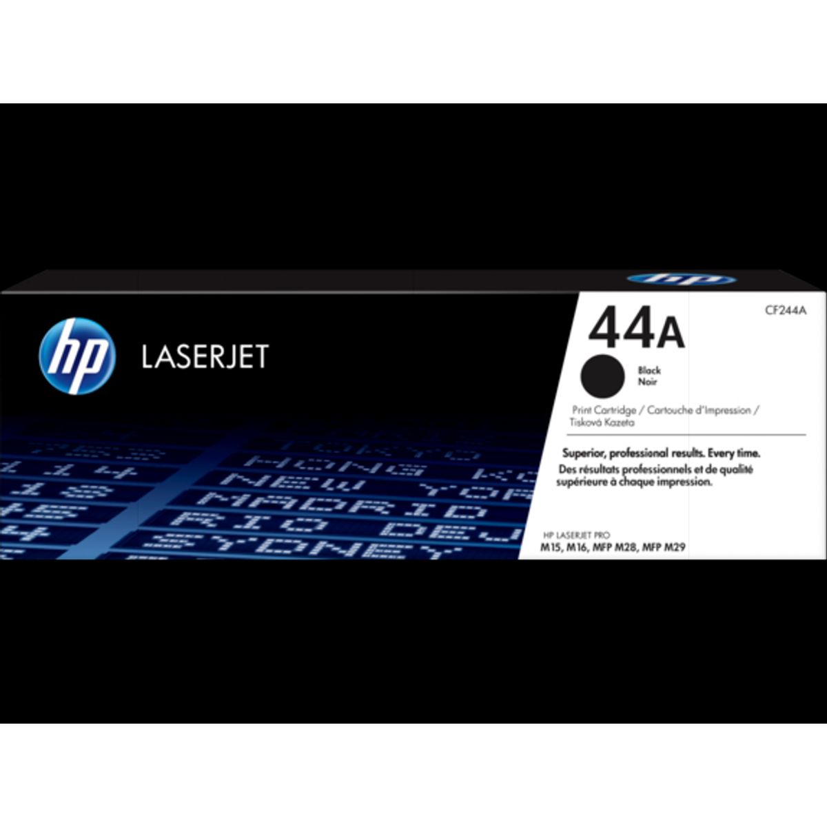 HP 44A Toner Cf244a Sort