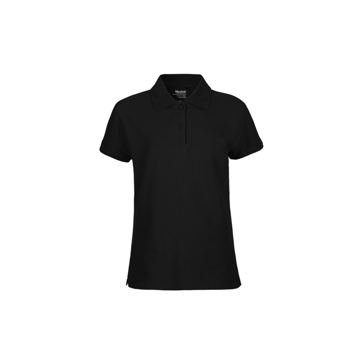 Dame Classic Polo Neutral O22980 str. L Sort