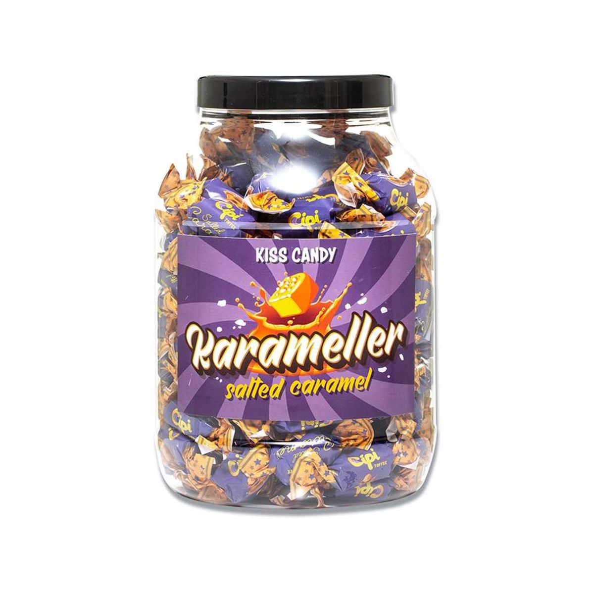 Karamel med Havsalt Indpakket 1300 Gram