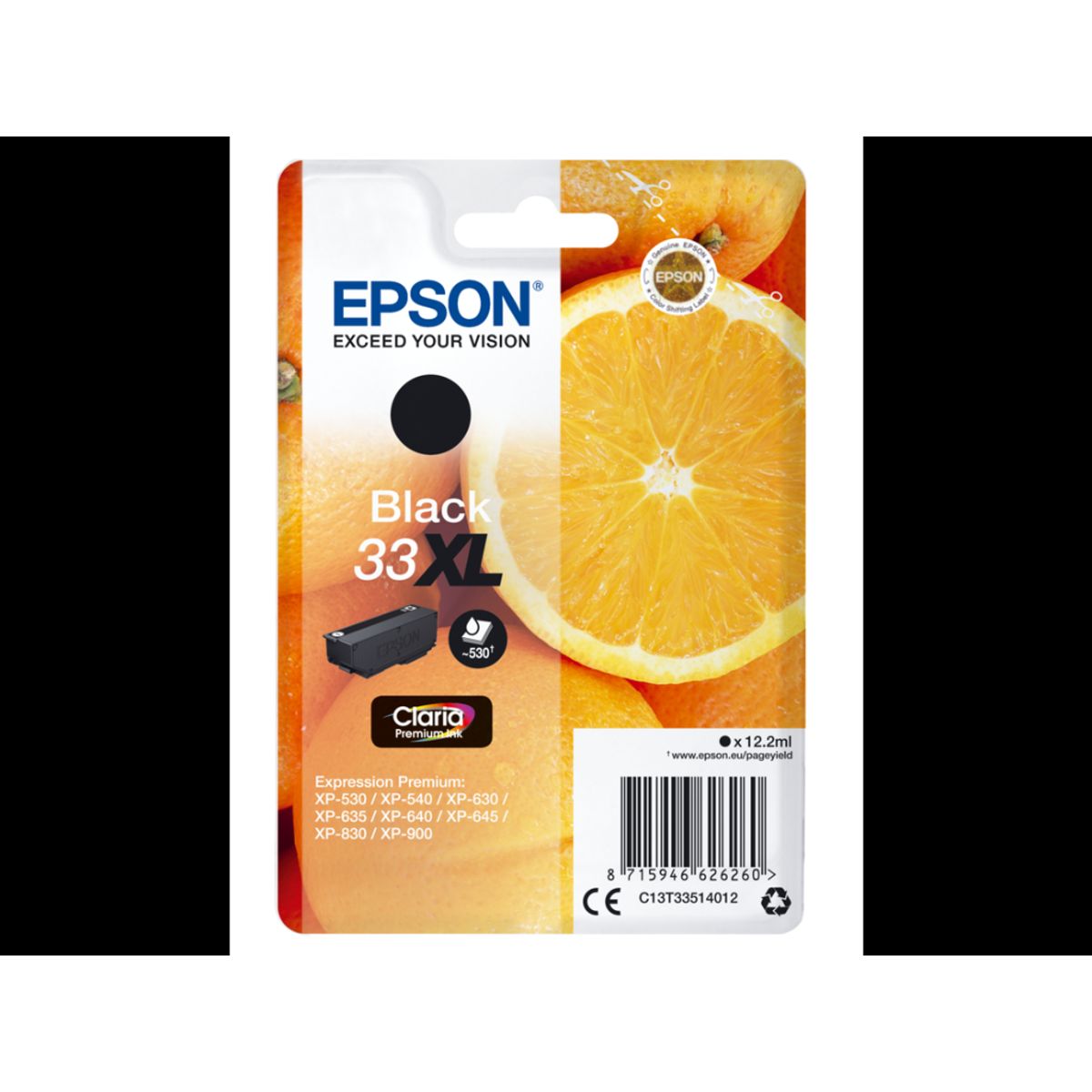 Epson Blæk 33xl Sort