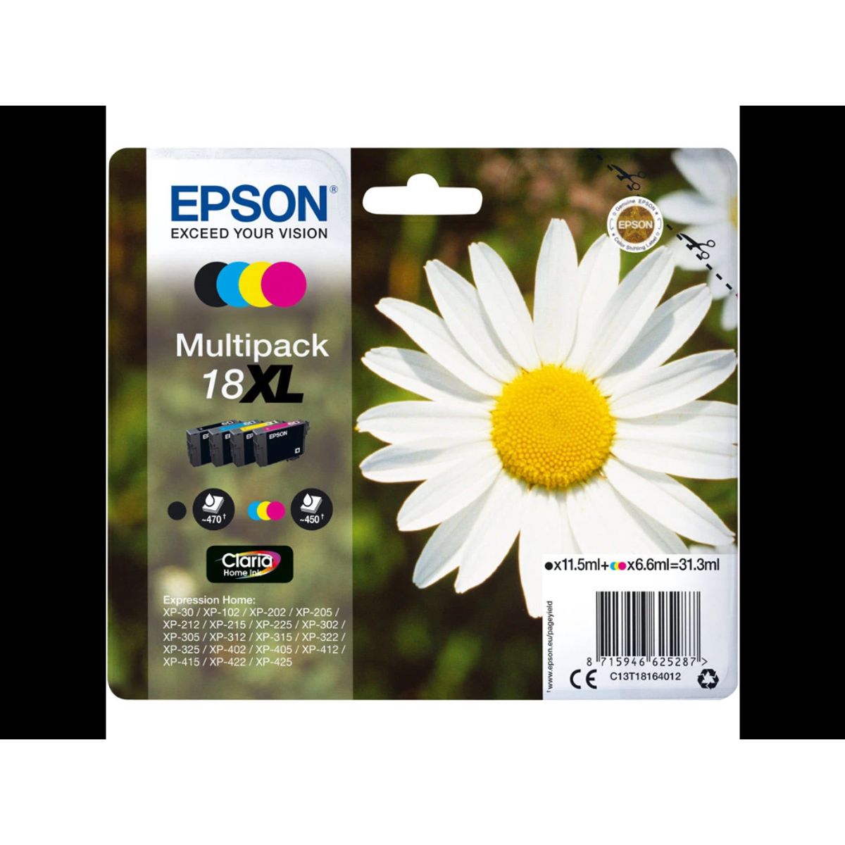 Epson Blæk 18xl Cmyk