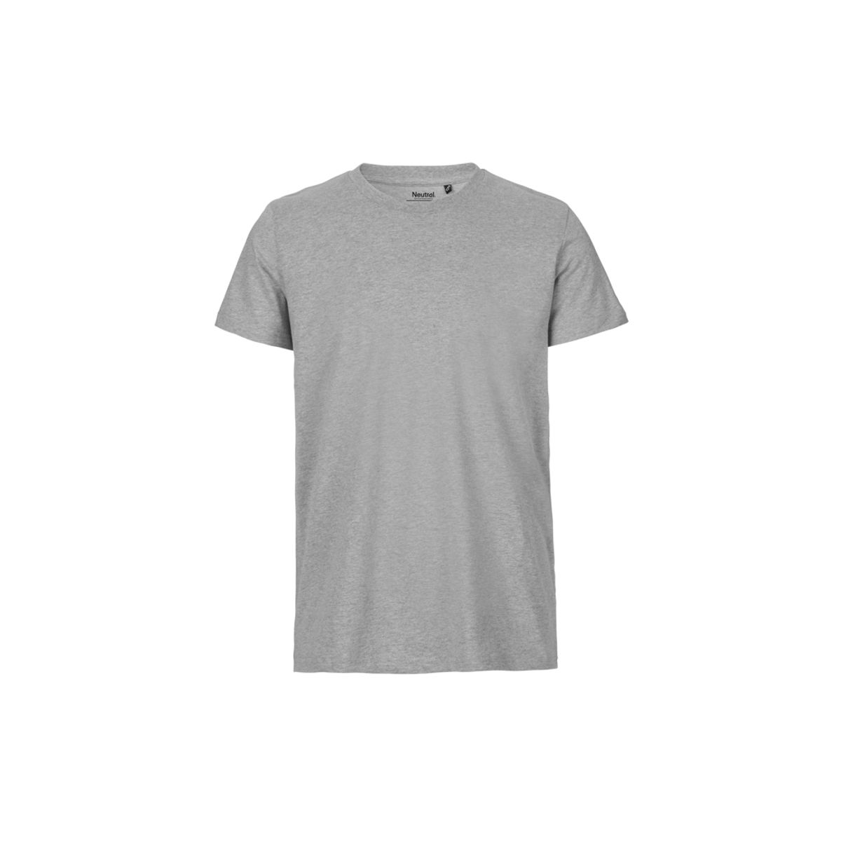 Herre Fit T-shirt Neutral O61001 str. M grå