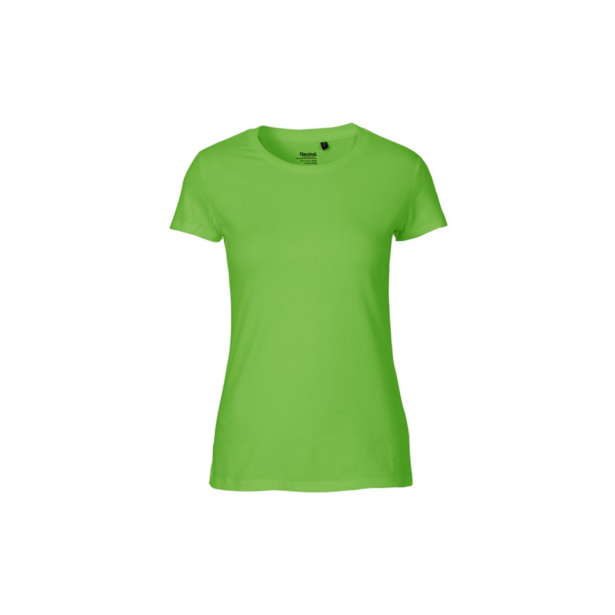 Dame Fit T-shirt Neutral O81001 str. L Lime