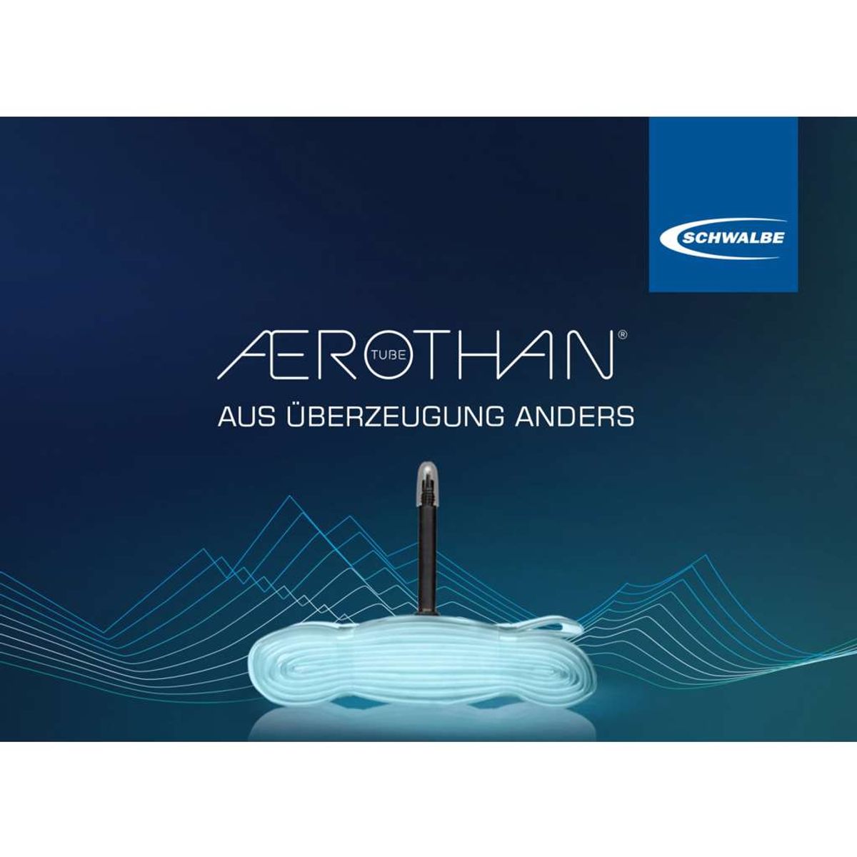 Schwalbe Aerothan - Slange 700x23-28c - Med 40mm lang Racerventil SV20E