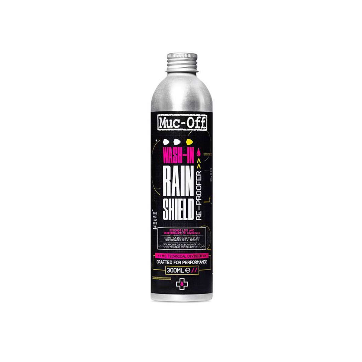 Muc-Off Wash-In Rain Shield - Vask til cykeltøj - 300 ml