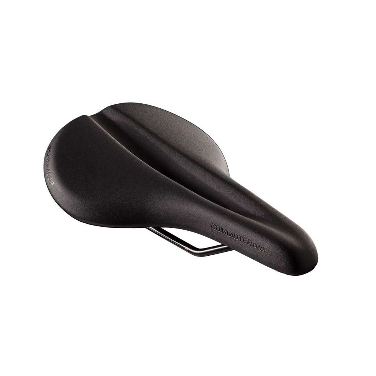 Bontrager Comp - Sadel til Commuter - 185mm bred - Sort