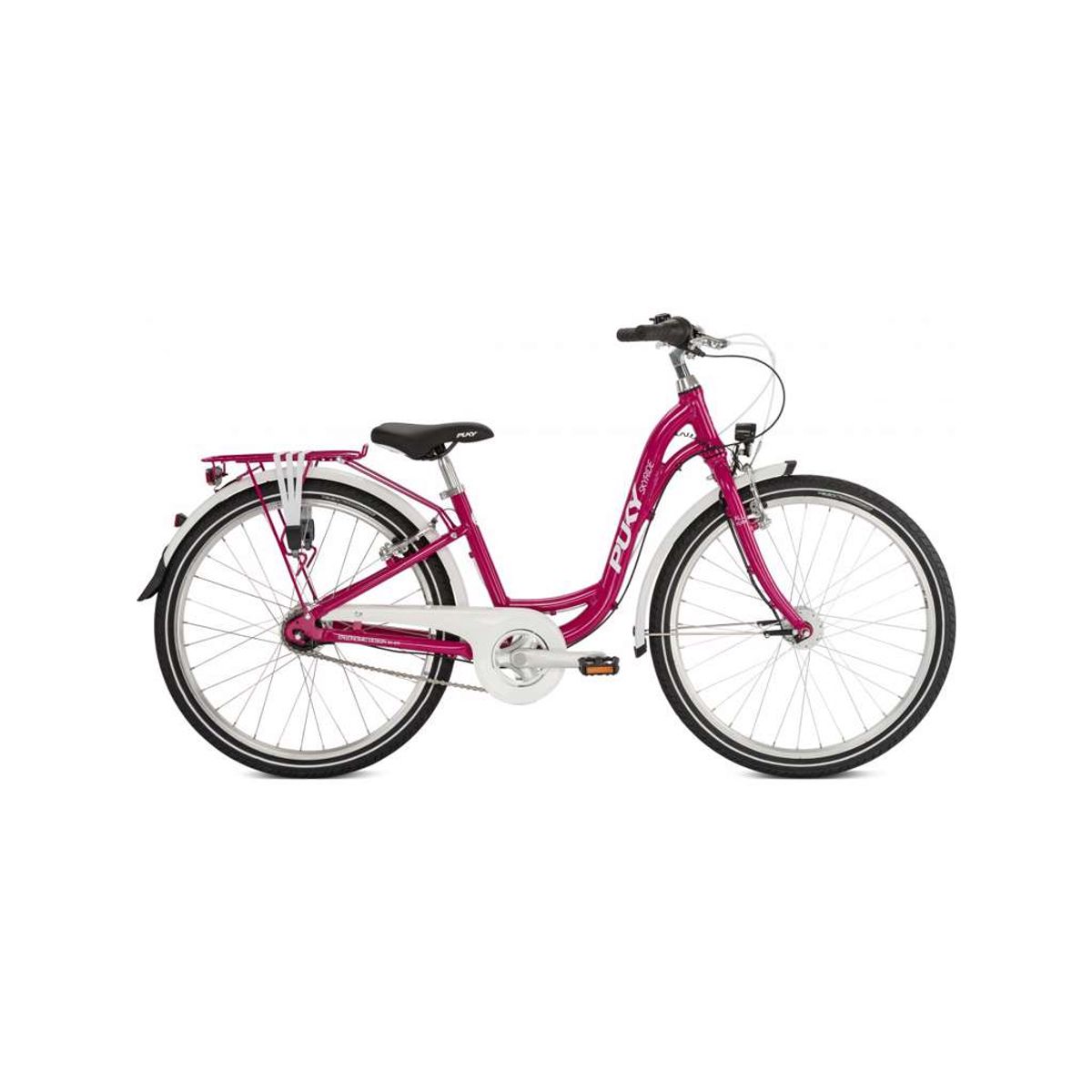 Puky - Skyride - Børnecykel 24" - Alu - 7 gear - Berry