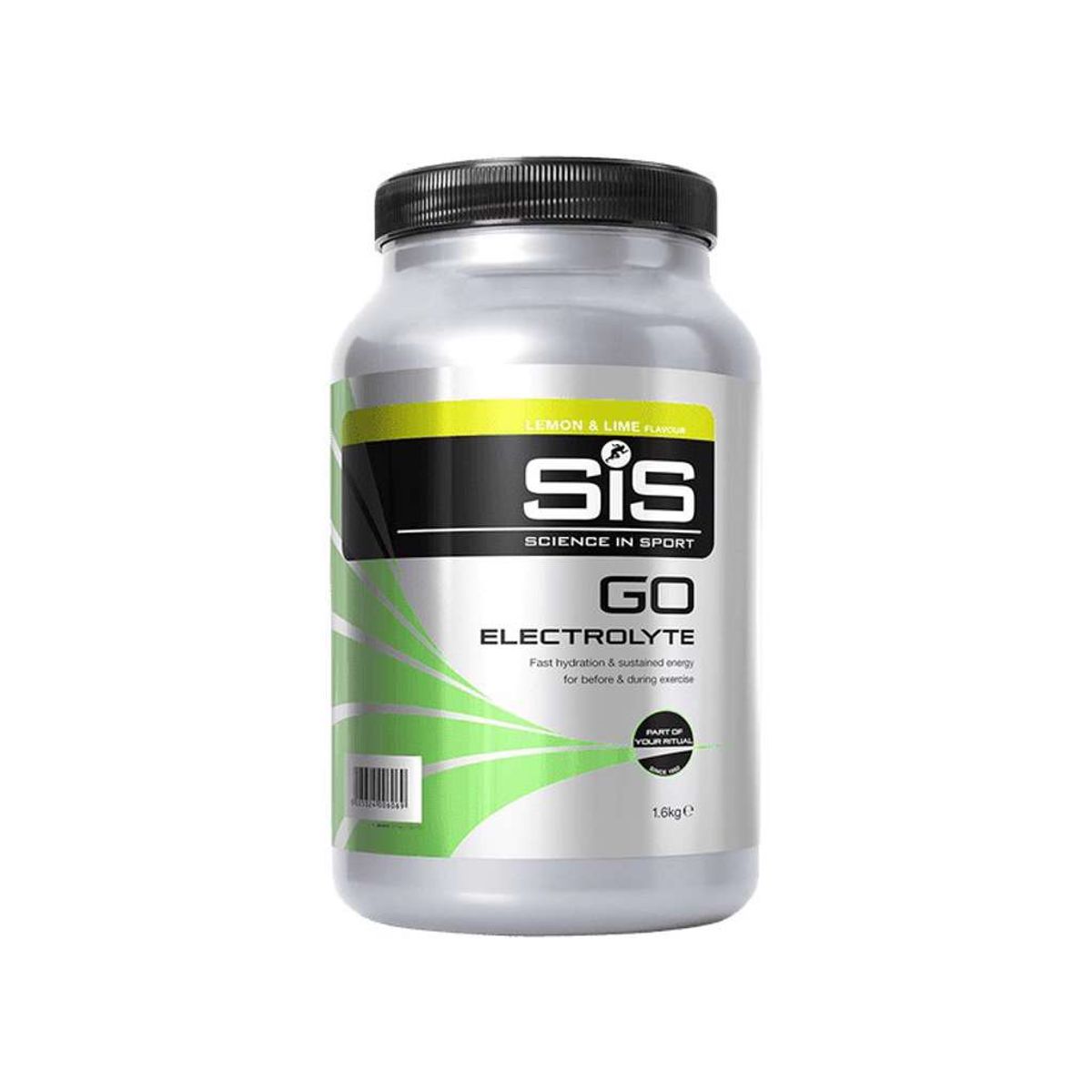 SIS GO Elektrolytter - elektrolytdrik - Citron & Lime - 1,6 kg