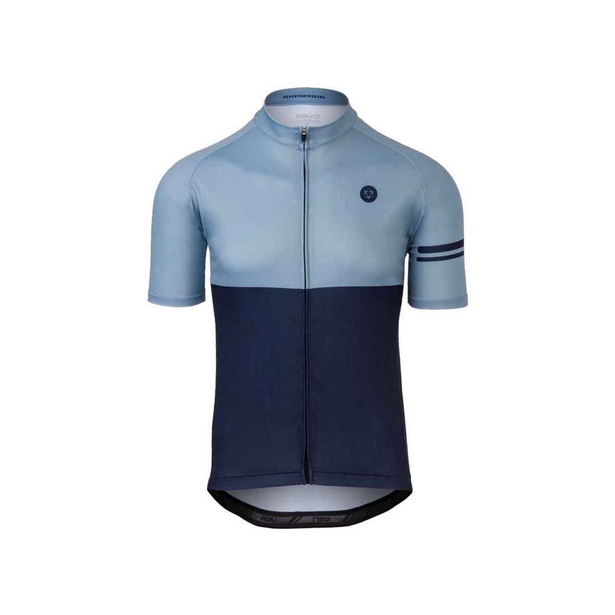 AGU Duo Essential - Cykeltrøje - K/Æ - Cloud/Blå - Str. 3XL