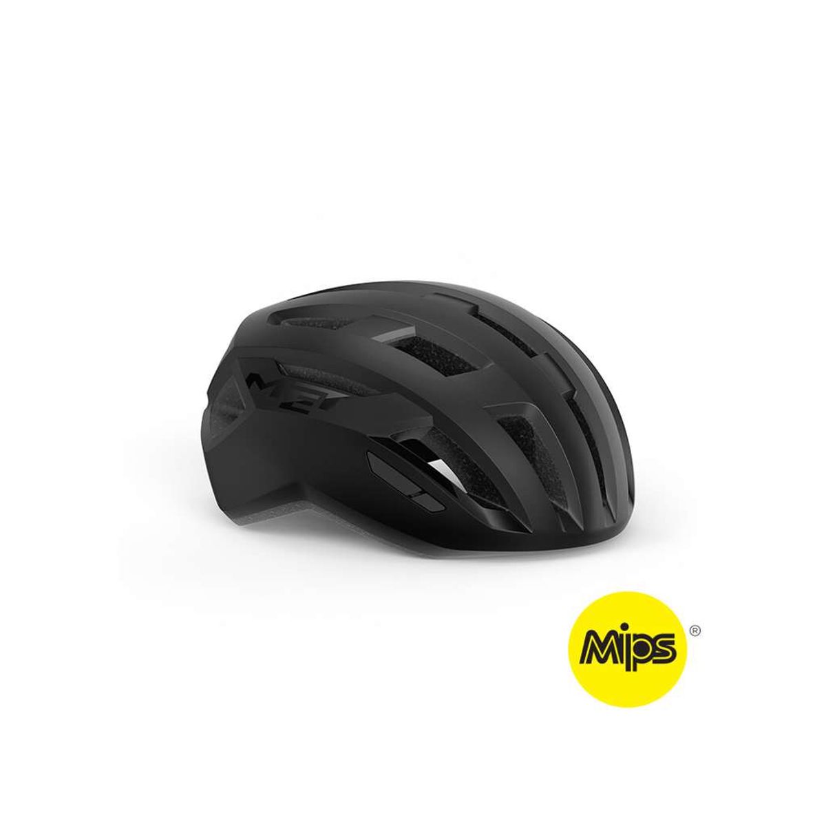 MET Vinci Mips - Cykelhjelm - Mat Sort - Str. 58-61 cm