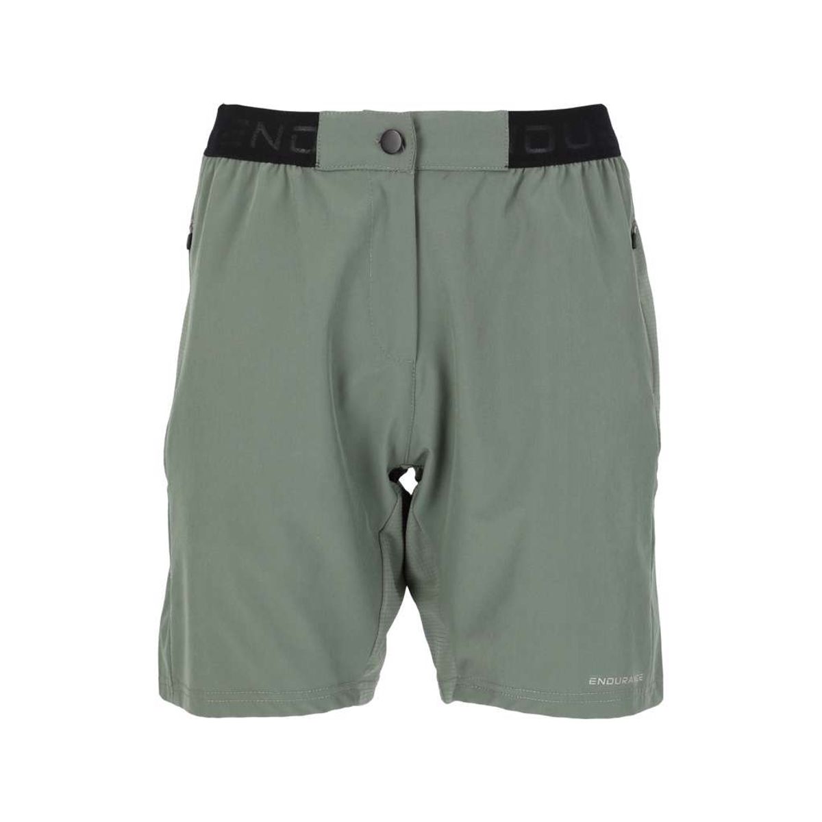 Endurance Macbeth - Hyperstretch Shorts - Dame - Desert Green - 42