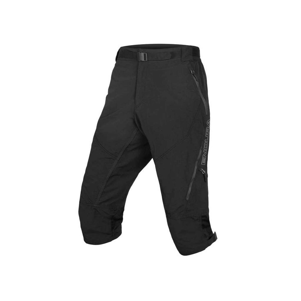 Endura Hummvee - 3/4 MTB cykelshorts - Liner med pude - Sort - Str. S