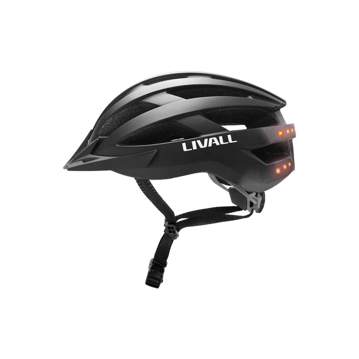 Livall MT1 Neo - Cykelhjelm - Matt Black - 54-58 cm