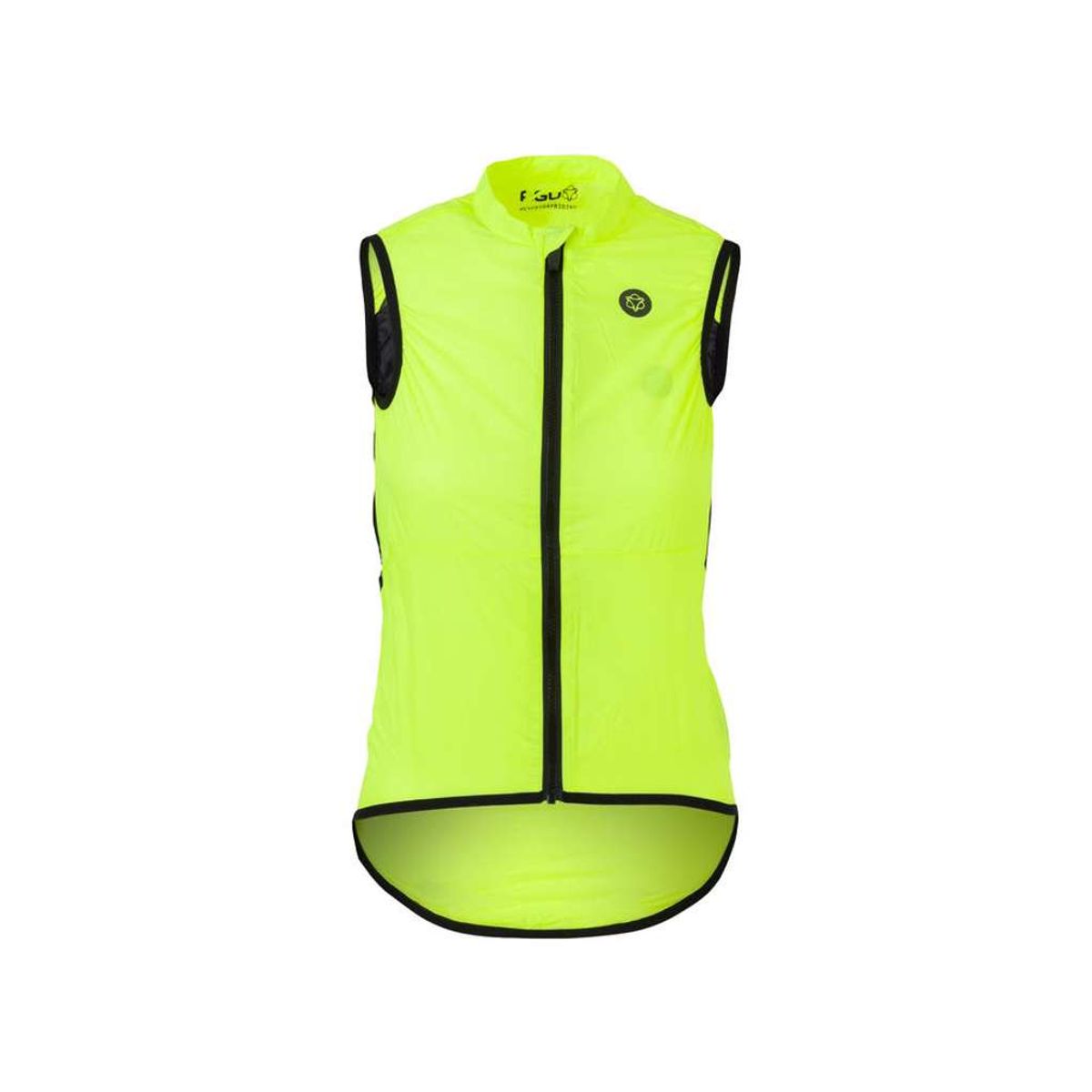 AGU Wind Body II Essential - Cykelvest - Neon Gul - Dame - Str. L