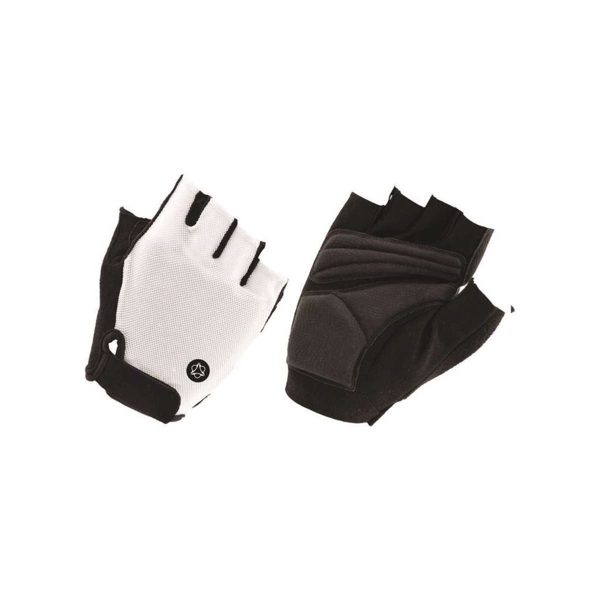 AGU Gloves Essential Super Gel - Cykelhandsker Gel-puder - Hvid - Str. L