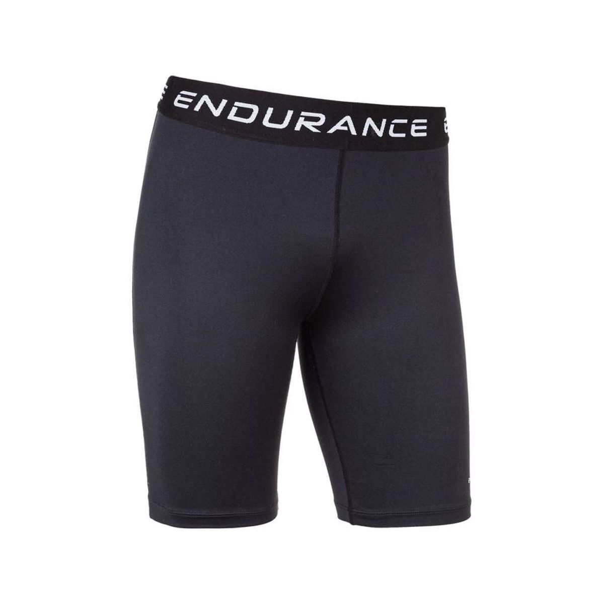 Endurance Power Short - Løbetights - Herre - Black - Str. 2XL