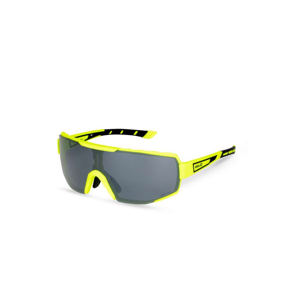 AGU Bold Anti Fog - Sports- og cykelbrille - Fluo Gul