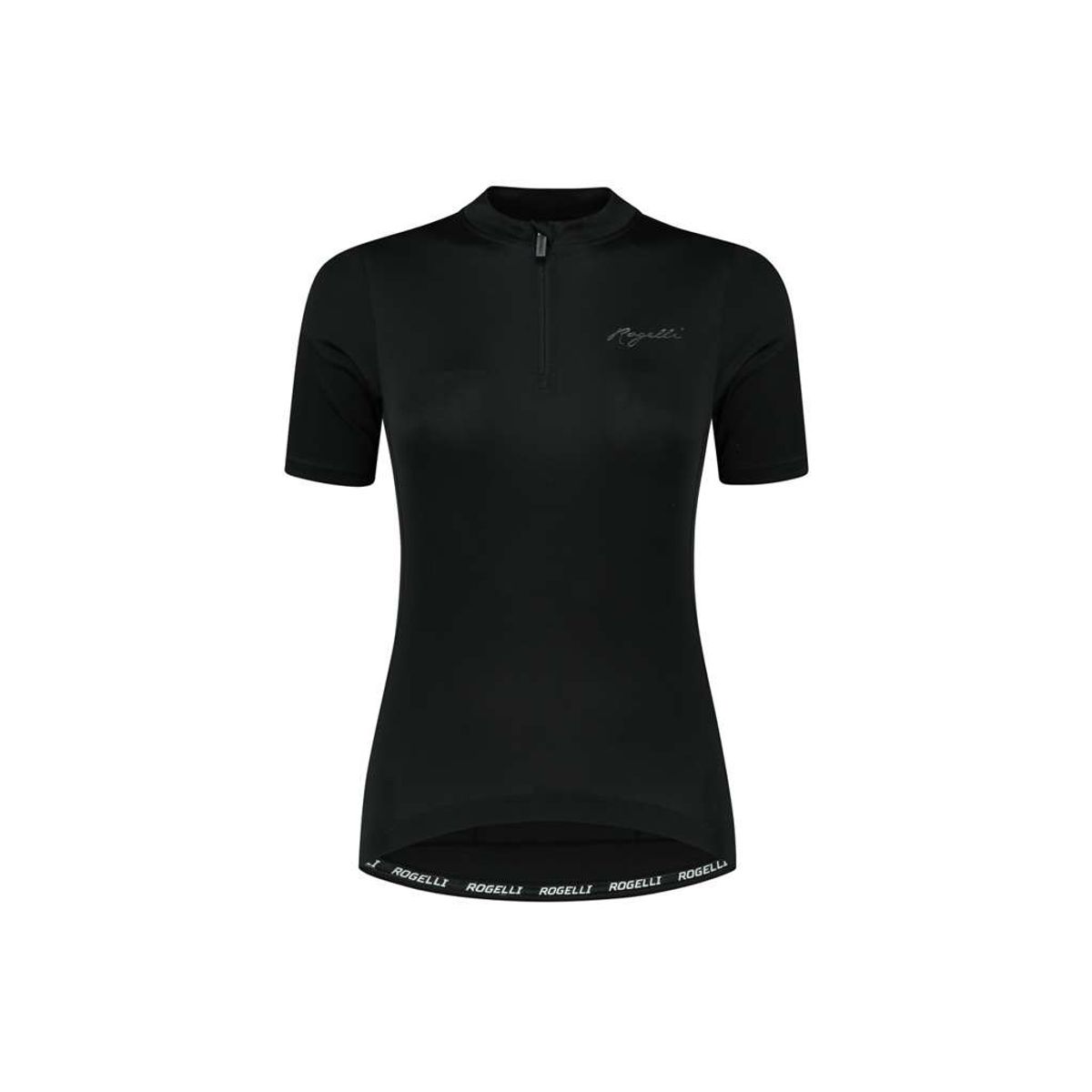 Rogelli Core - Cykelbluse - Dame - Korte ærmer - Sort - Str. 2XL