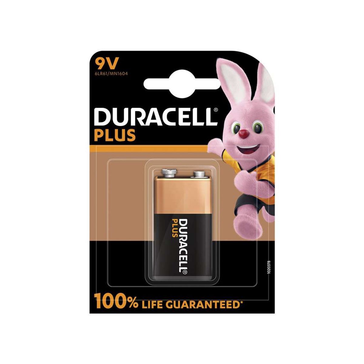 Batteri Duracell Plus Power 9V