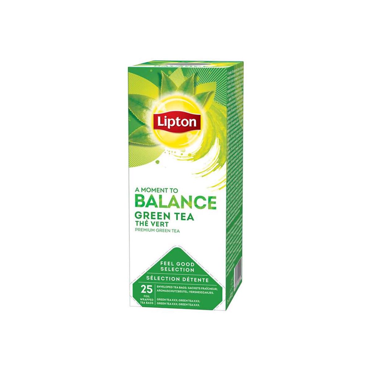 Te Lipton Grøn te 25breve