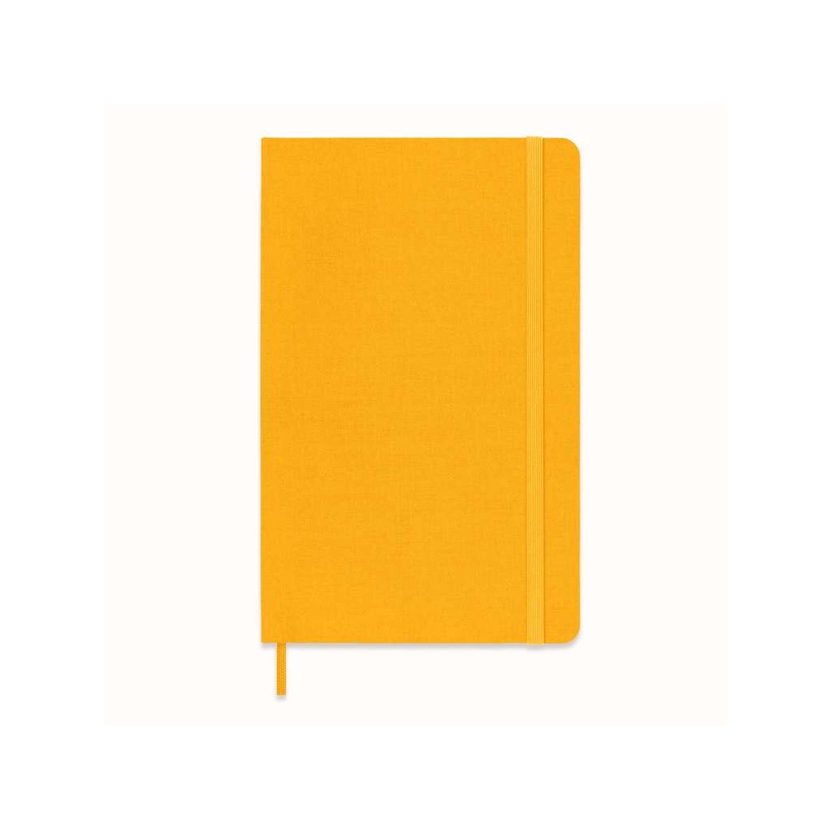 Notesbog Moleskine | Classic Hard | Linjeret | L | Orange-gul Silke