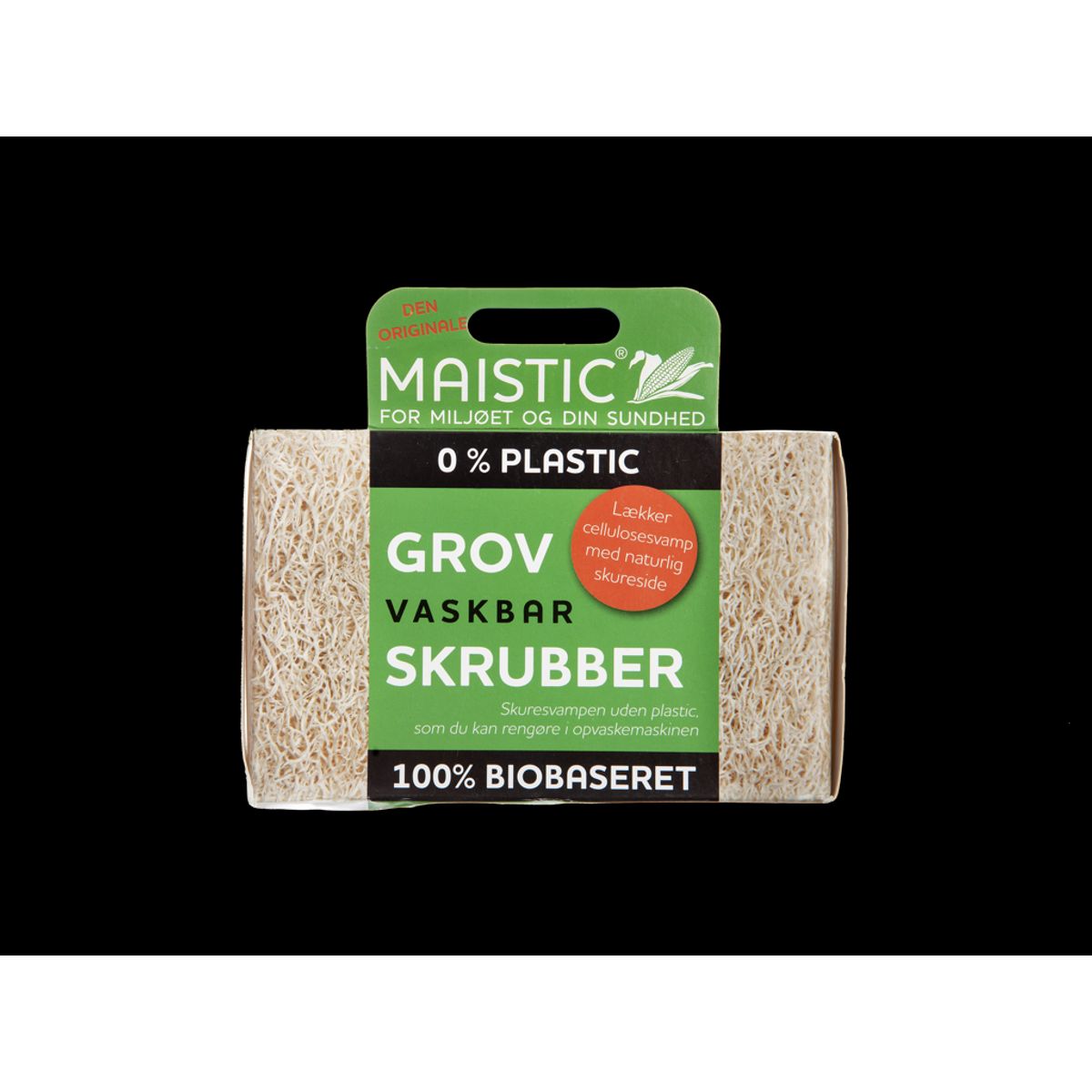 Maistic Grov Svamp Uden Mikroplast 7x11cm