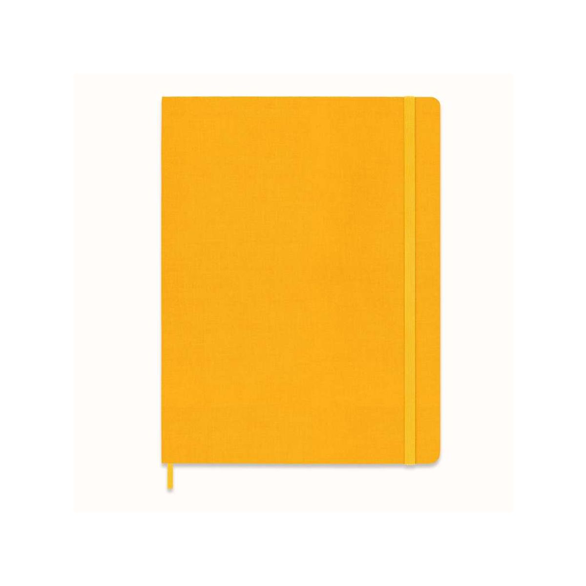 Notesbog Moleskine | Classic Hard | Linjeret | XL | Orange-gul Silke