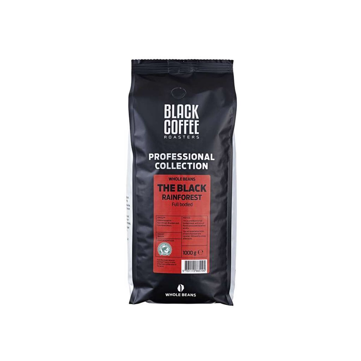 Kaffe BCR Roasters The Black Rainforest Alliance