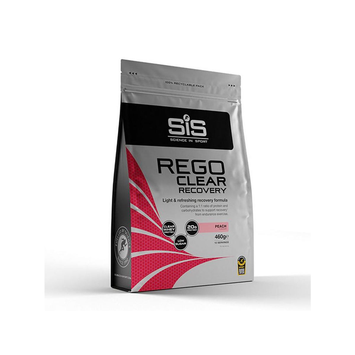 SIS Rego Clear Recovery med fersken 460 gram