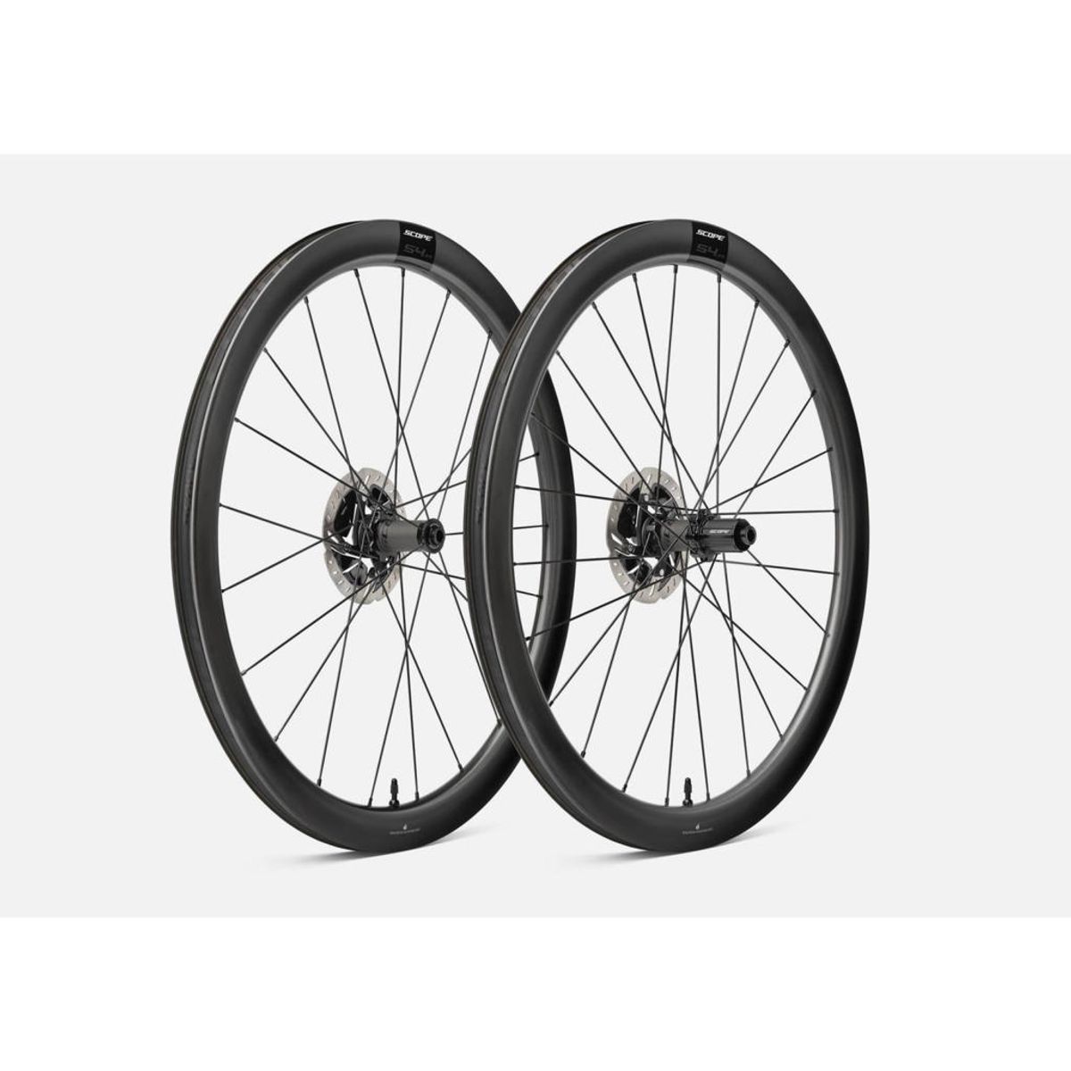 Scope S4.A Disc - Hjulsæt Carbon 700c All Road Sport - 42mm profil - Sram XDR 12 gear