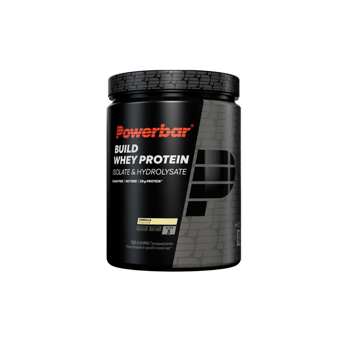 Powerbar Build Whey Protein - Vanilje - 550g