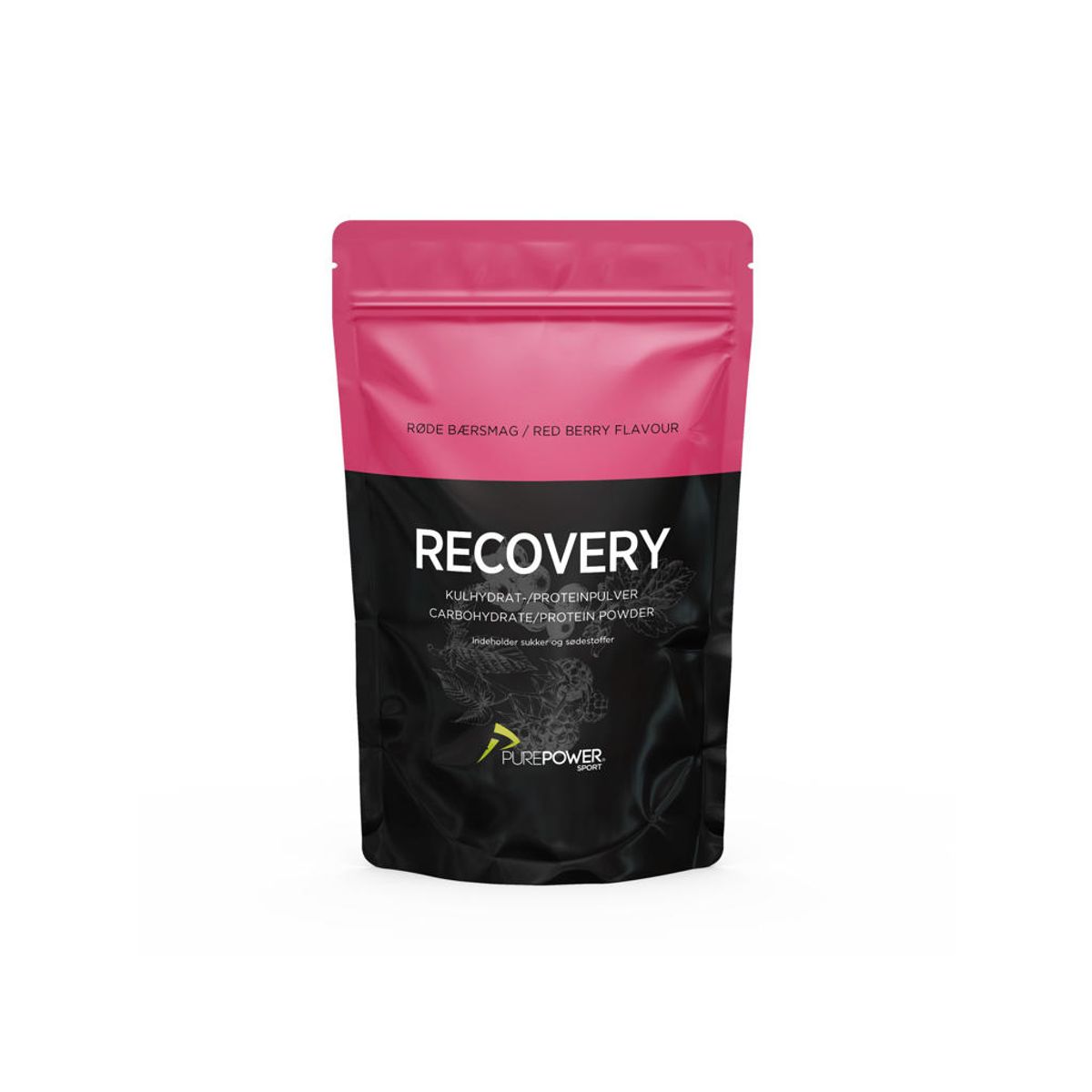 PurePower Recovery - Restitutionsdrik - Røde Bær - 400 g