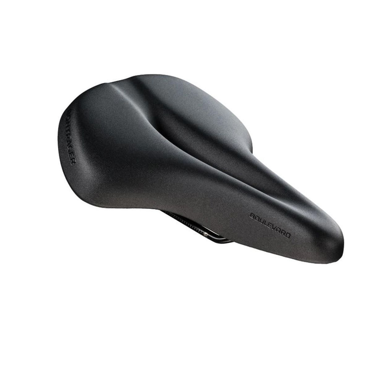 Bontrager Boulevard - Sadel til Urban - 280 x 225mm - Sort