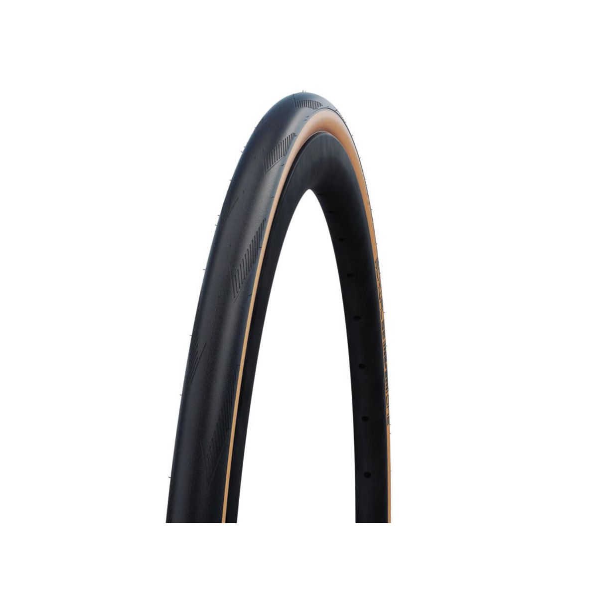 Schwalbe One Tube - Race Guard Foldedæk Road - 700x25c (25-622) Bronze Sidewall