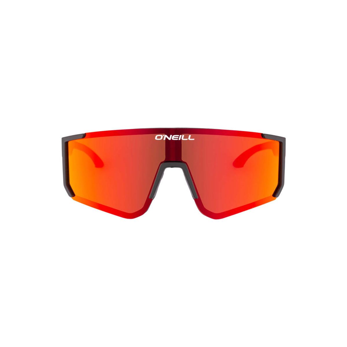 O ´NEILL 9038 Cykelbrille - Hydrofobisk Rød Mirror Linse - Mat Sort